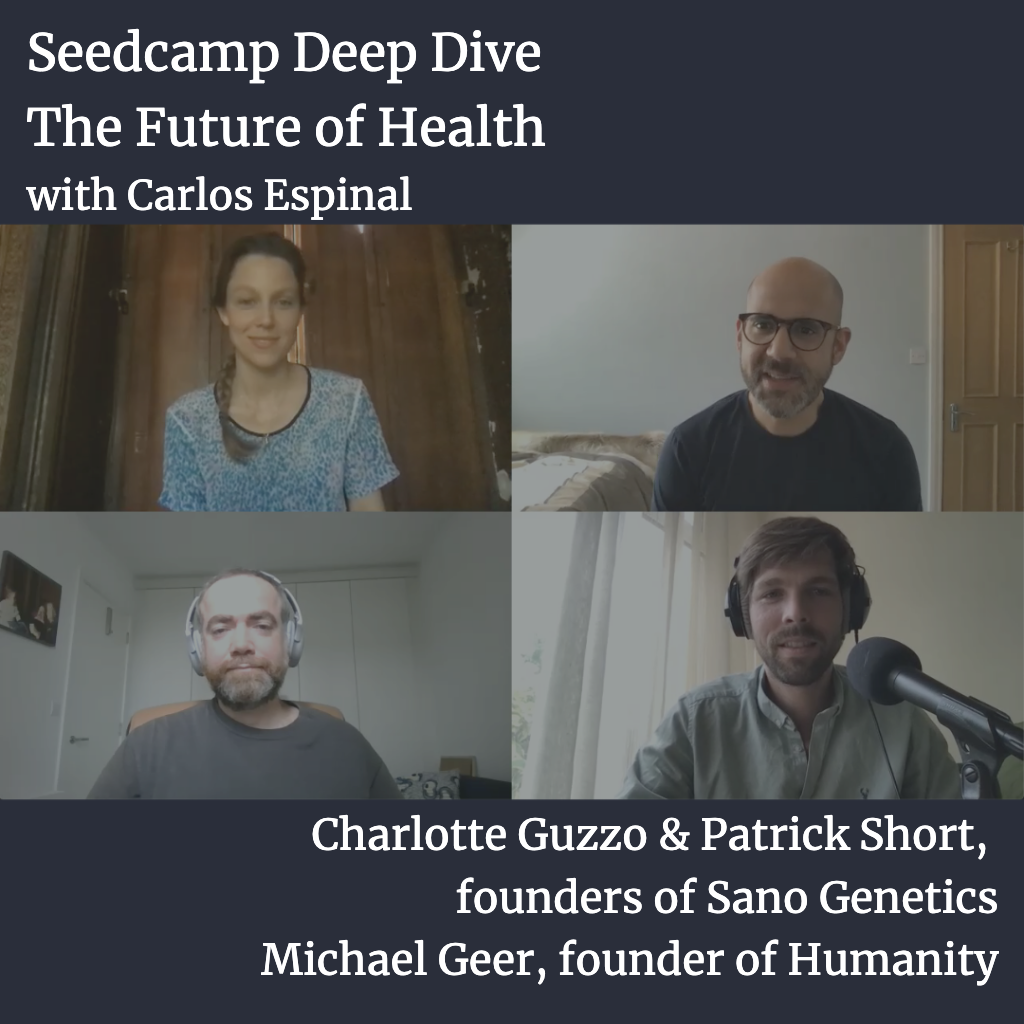 Deep Dive: The Future of Health with the founders of Sano Genetics & Humanity