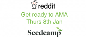 Ask Seedcamp Anything on Thu 8th Jan