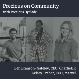 Precious on Community: COO Stories — Building Community through Consistency