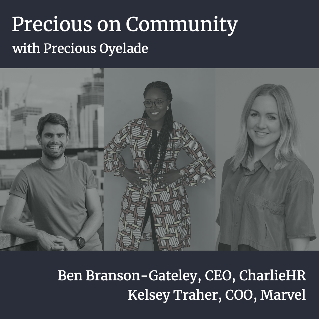 Seedcamp Sessions: Precious on Community: COO Stories — Building Community through Consistency